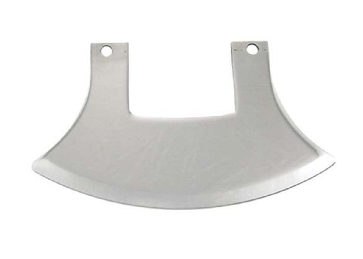 ulu knivklinge fra Brisa til bearbejdning af skind