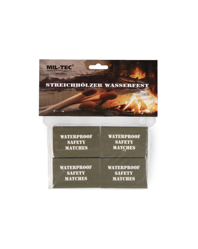Vandfaste Tændstikker 4 pakker - Mil-tec