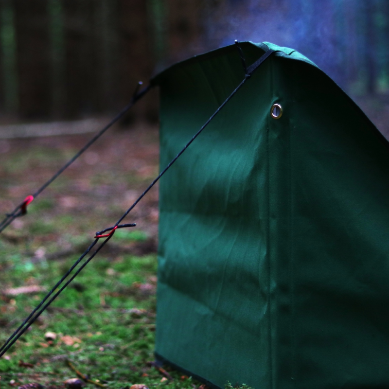 vindskærm til bål stor