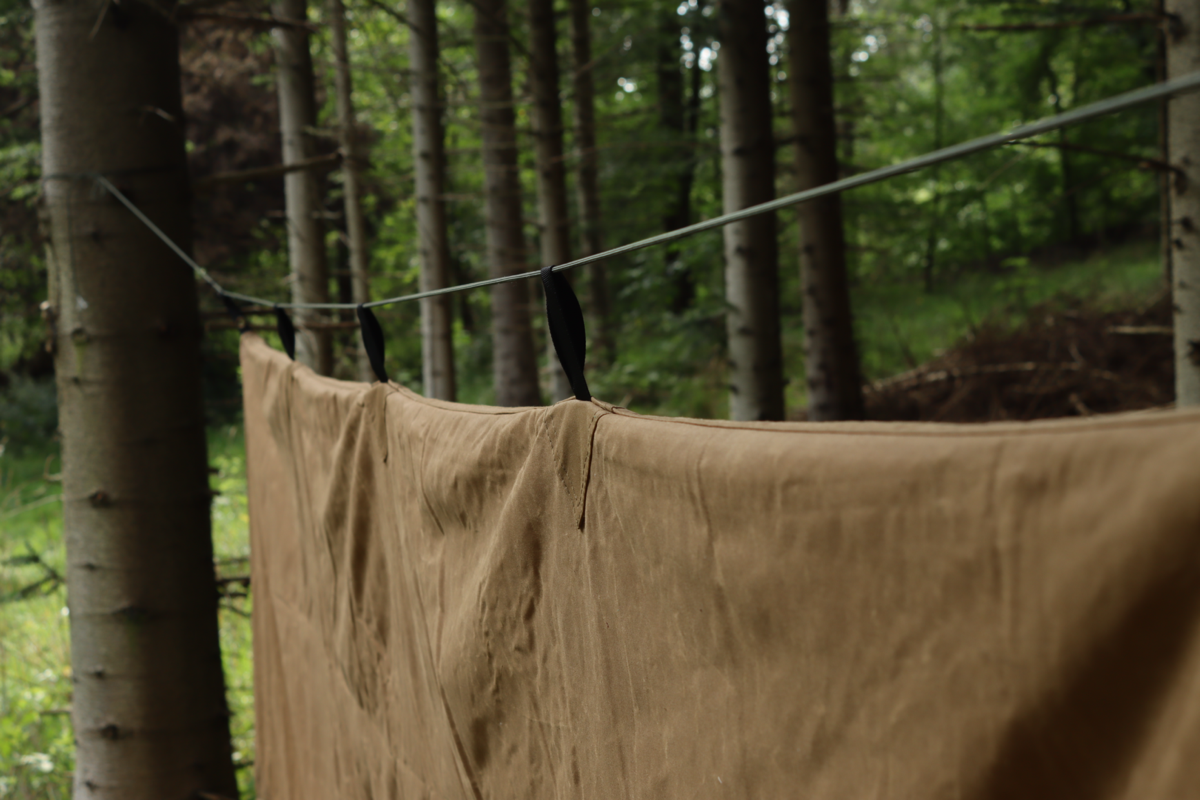 Vokset Canvas Tarp - 2,9 x 2,9 - Cuma Gear