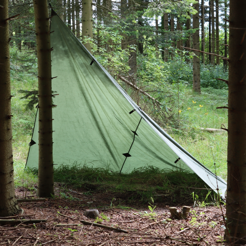 Vokset Canvas Tarp - 2,9 x 2,9 - Cuma Gear