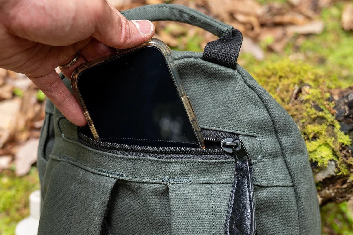 DD hammocks Quest Rygsæk 24L vokset canvas – Olive Green