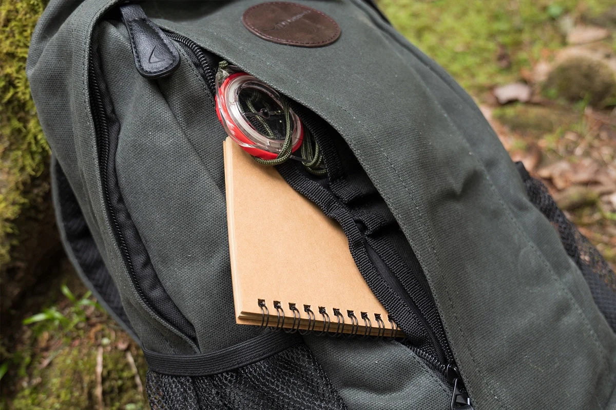 DD hammocks Quest Rygsæk 24L vokset canvas – Olive Green