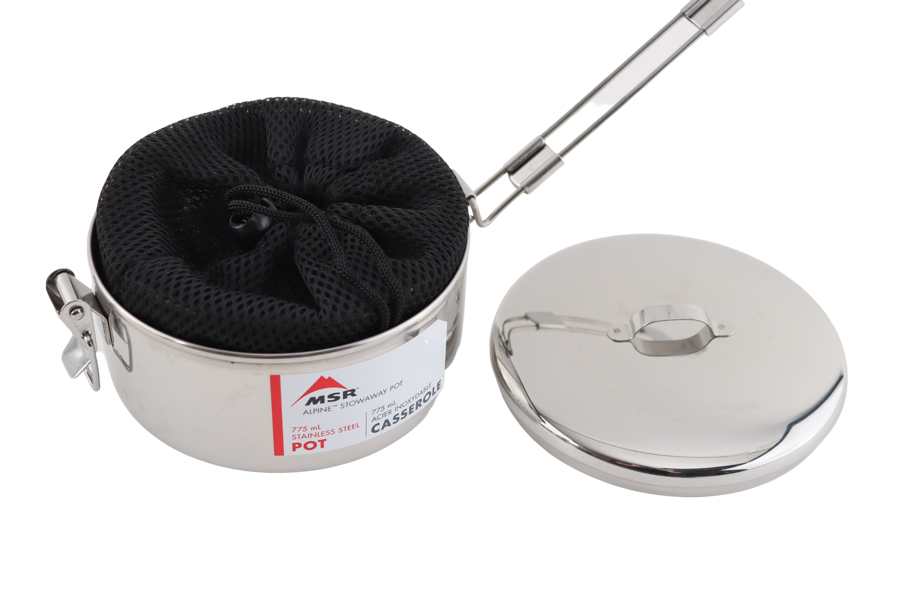 Wood stove stack stabilotherm og msr alpine stoveaway 775ml