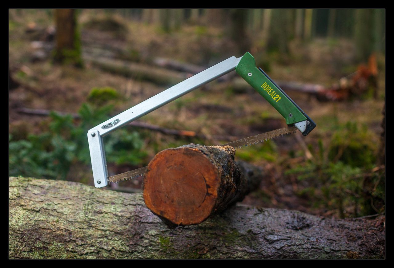 BOREAL 21 Foldbar bøjlesav/bucksav - Agawa