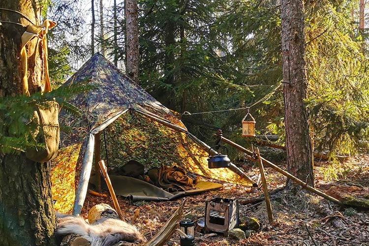 DD Hammocks pyramide telt multicam