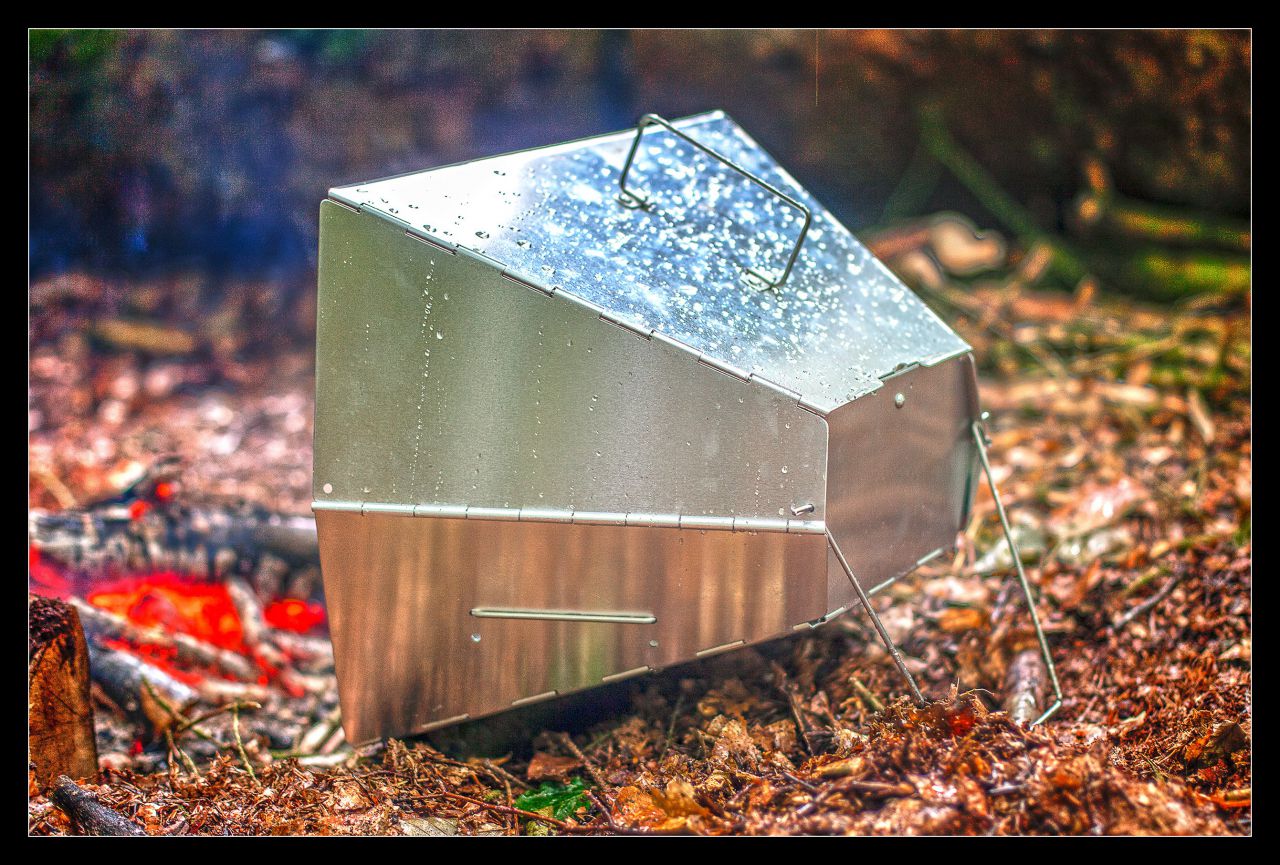 Reflektor ovn til bål