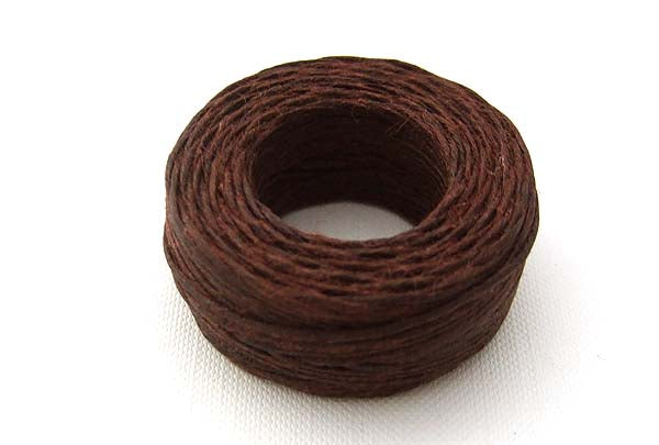 vokset hørsnor brun