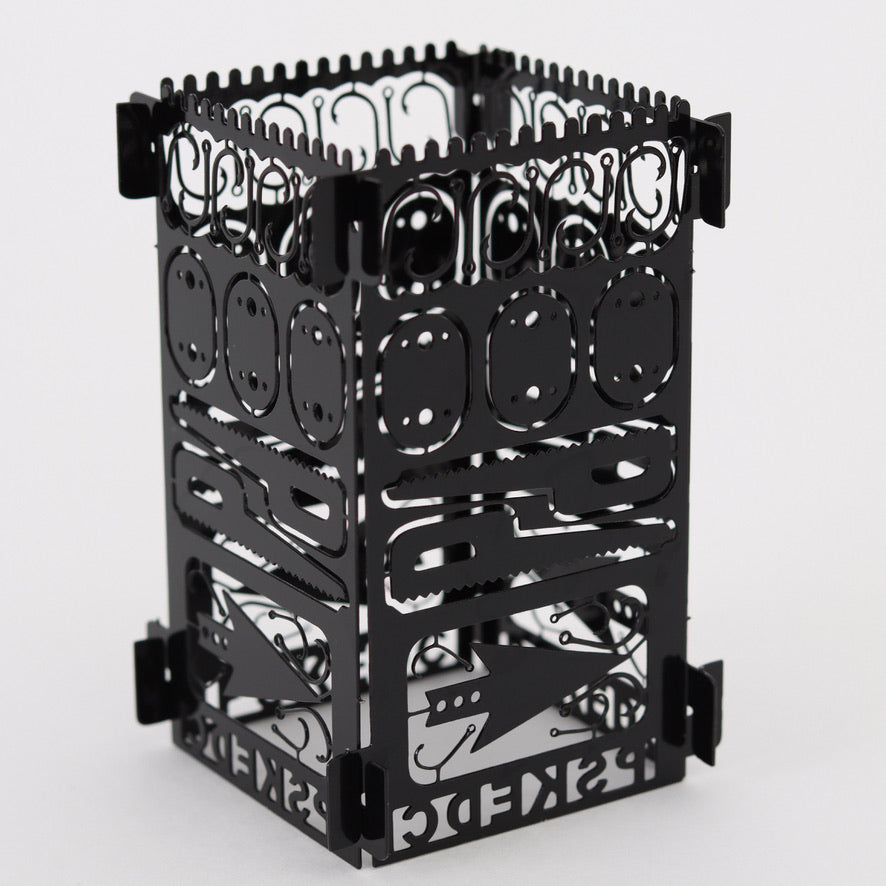 Survival card - pil & stove sort