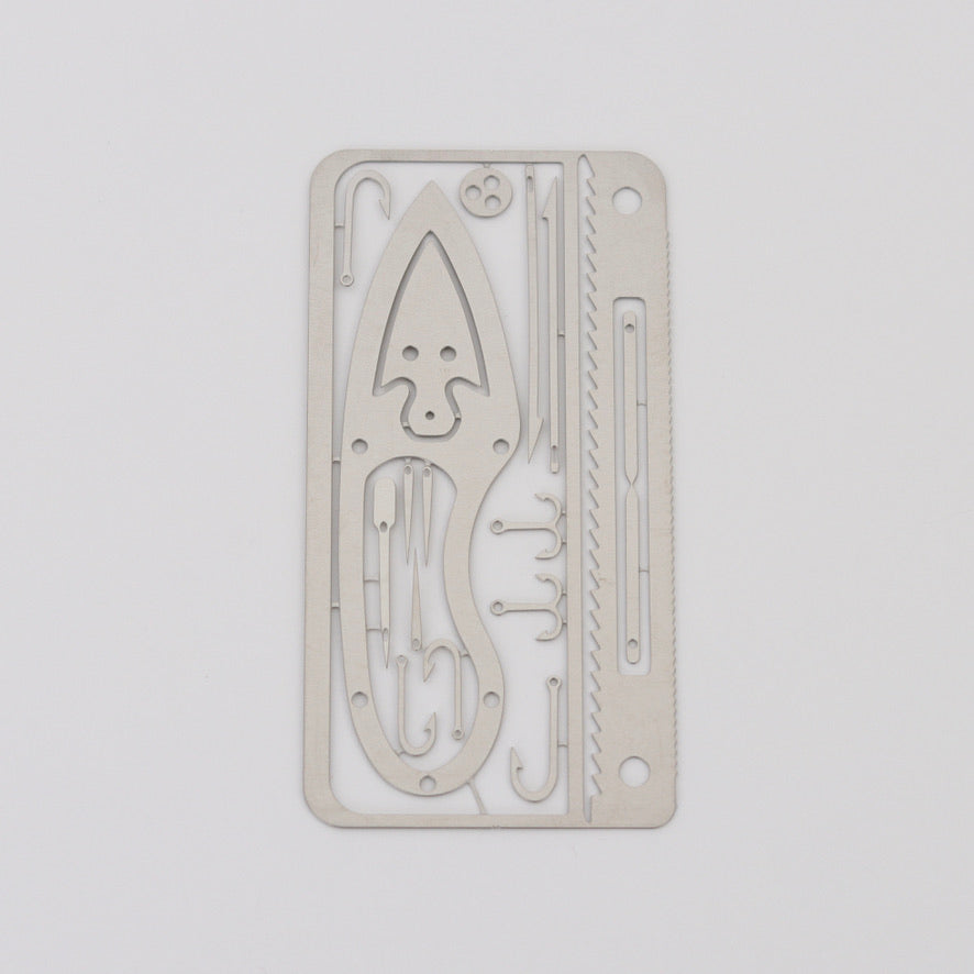 Survival card - kniv