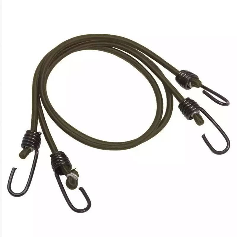 Elastiksnor med kroge - Olive