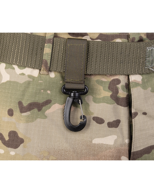 Molle og bælte karabin olive - Mil-Tec