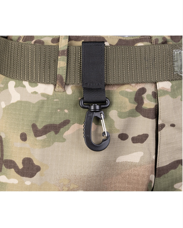 Molle og bælte karabin sort - Mil-Tec