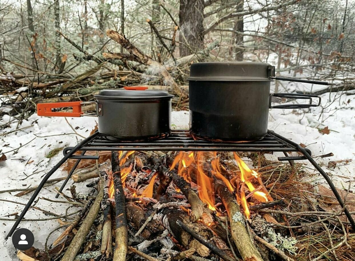 Bål Grill Foldbar Bushcraft