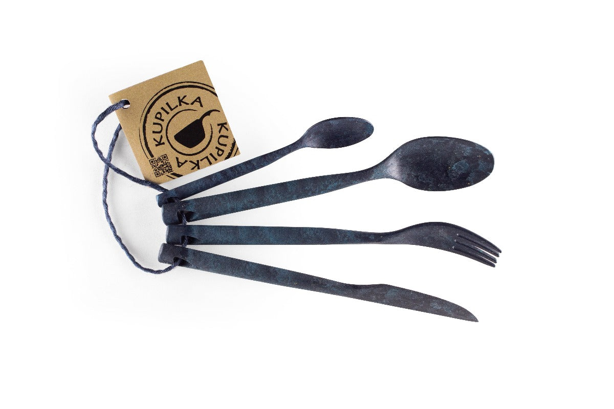 Bestik sæt Kupilka blå