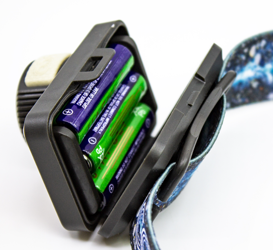 Beta Pandelampe - UCO bruger 3 x AAA batteri