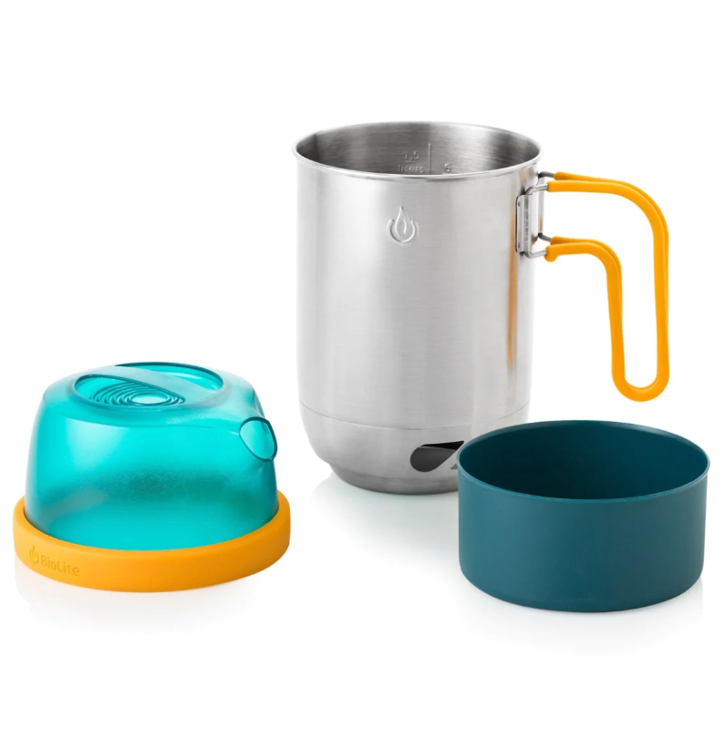 Campstove Ketttlepot & Coffee set - Biolite