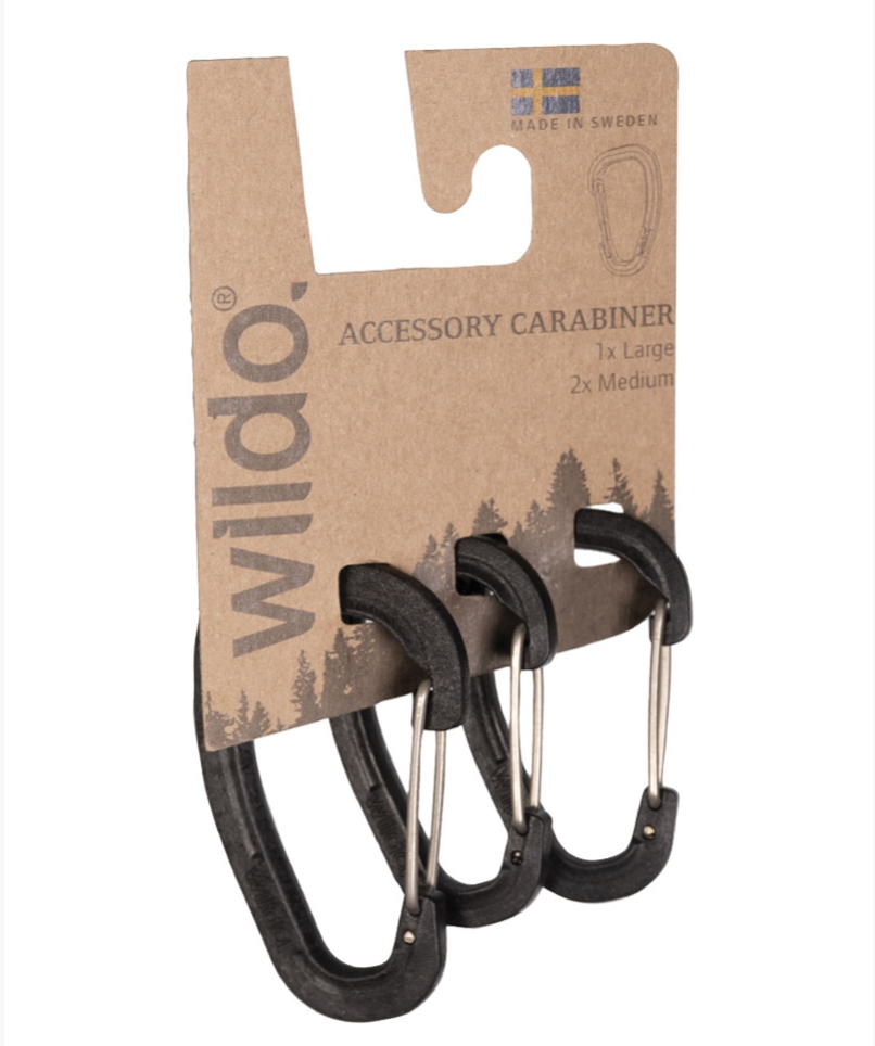 Carabinhage karabinhage outdoor sort Wildo