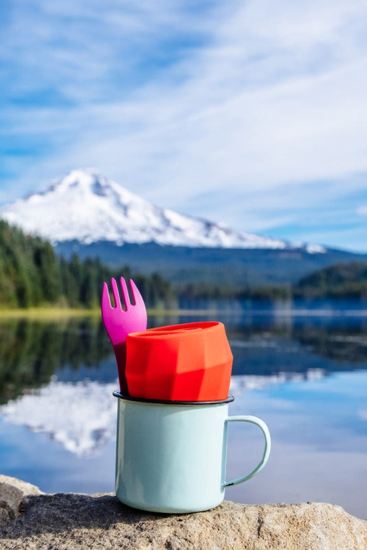 GoBites Uno Spork - Humangear pink