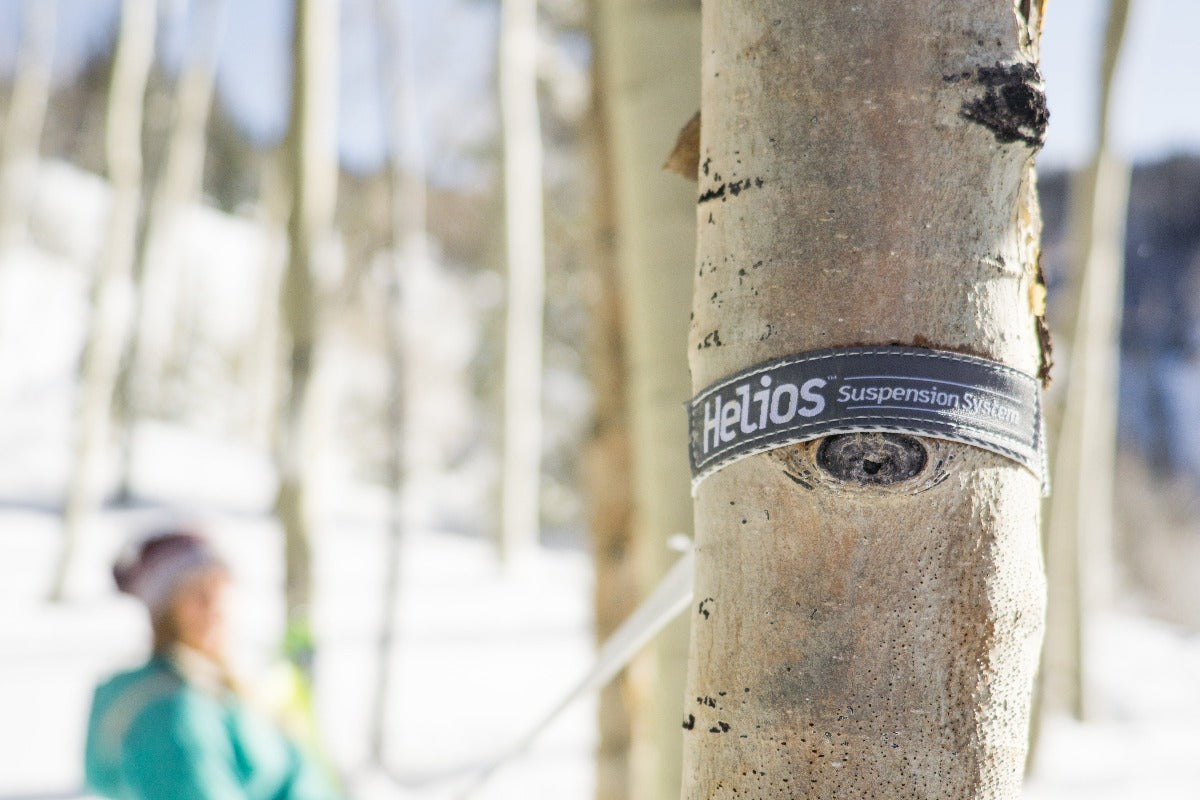 Helios Hængekøje ophæng - ENO i brug