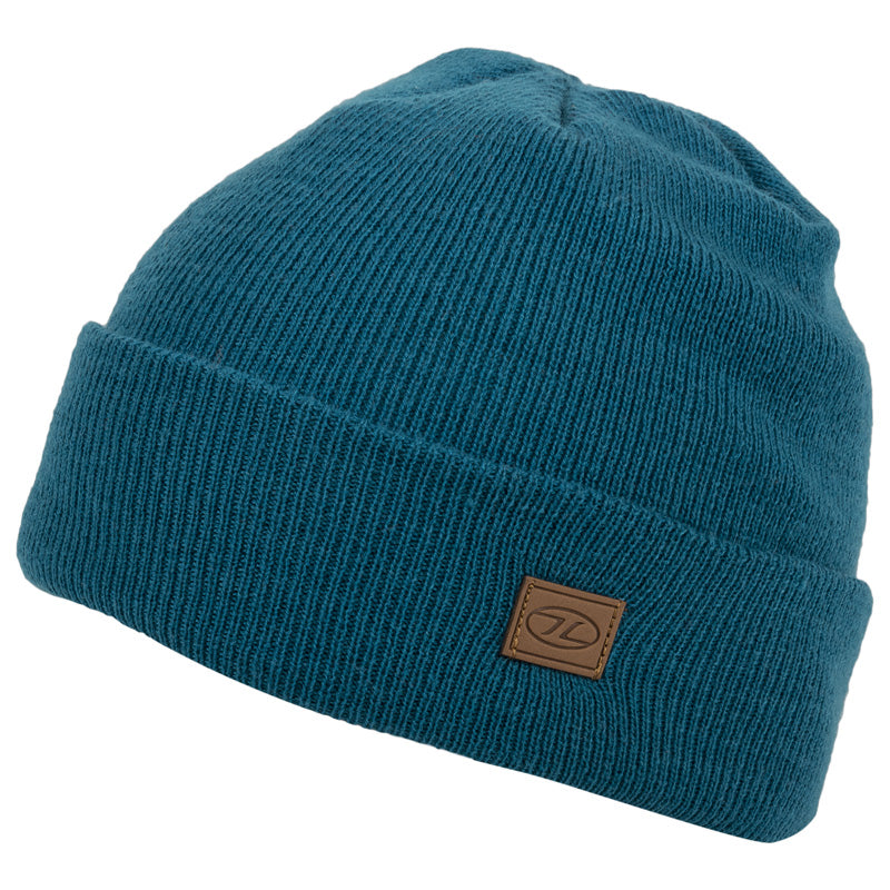 Highlander Outdoor - strikket hue - Ocean Blue