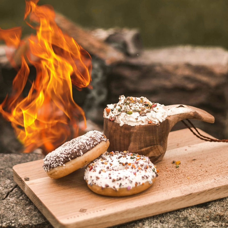 Kuksa Trækop M. Rensdyr Horn
