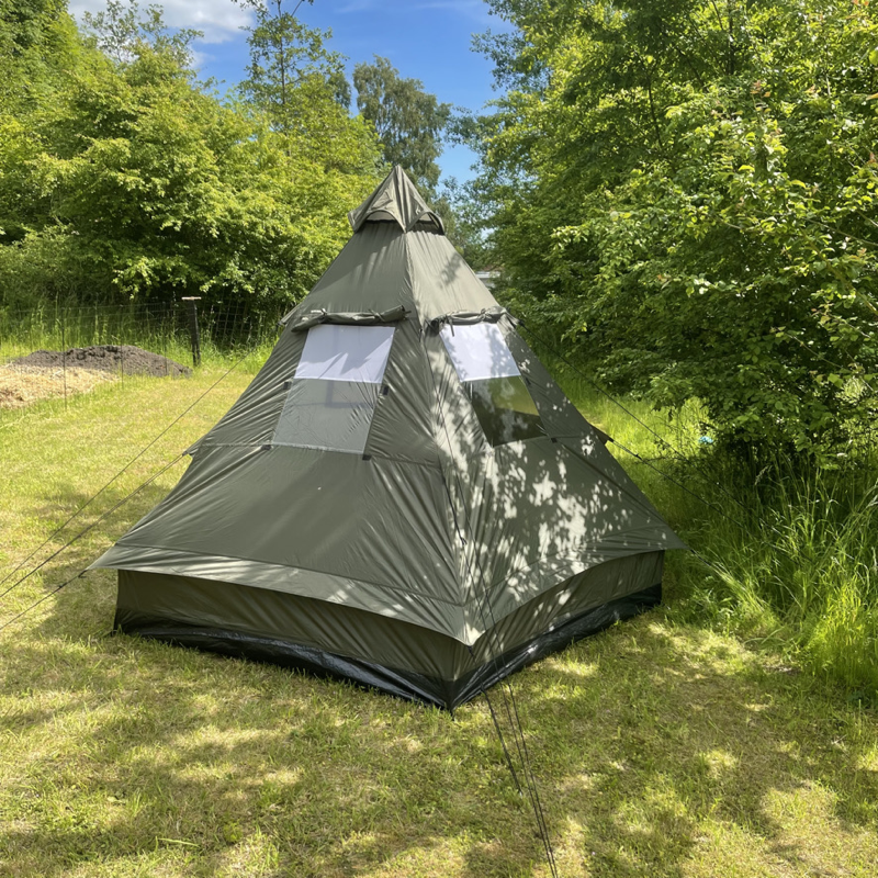 Lavvu / Tipi telt 4 personer - Mil-Tec