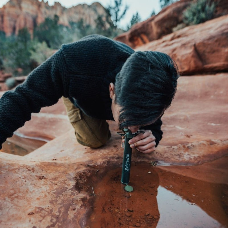 Lifestraw personligt vandfilter vandrensning friluft survival