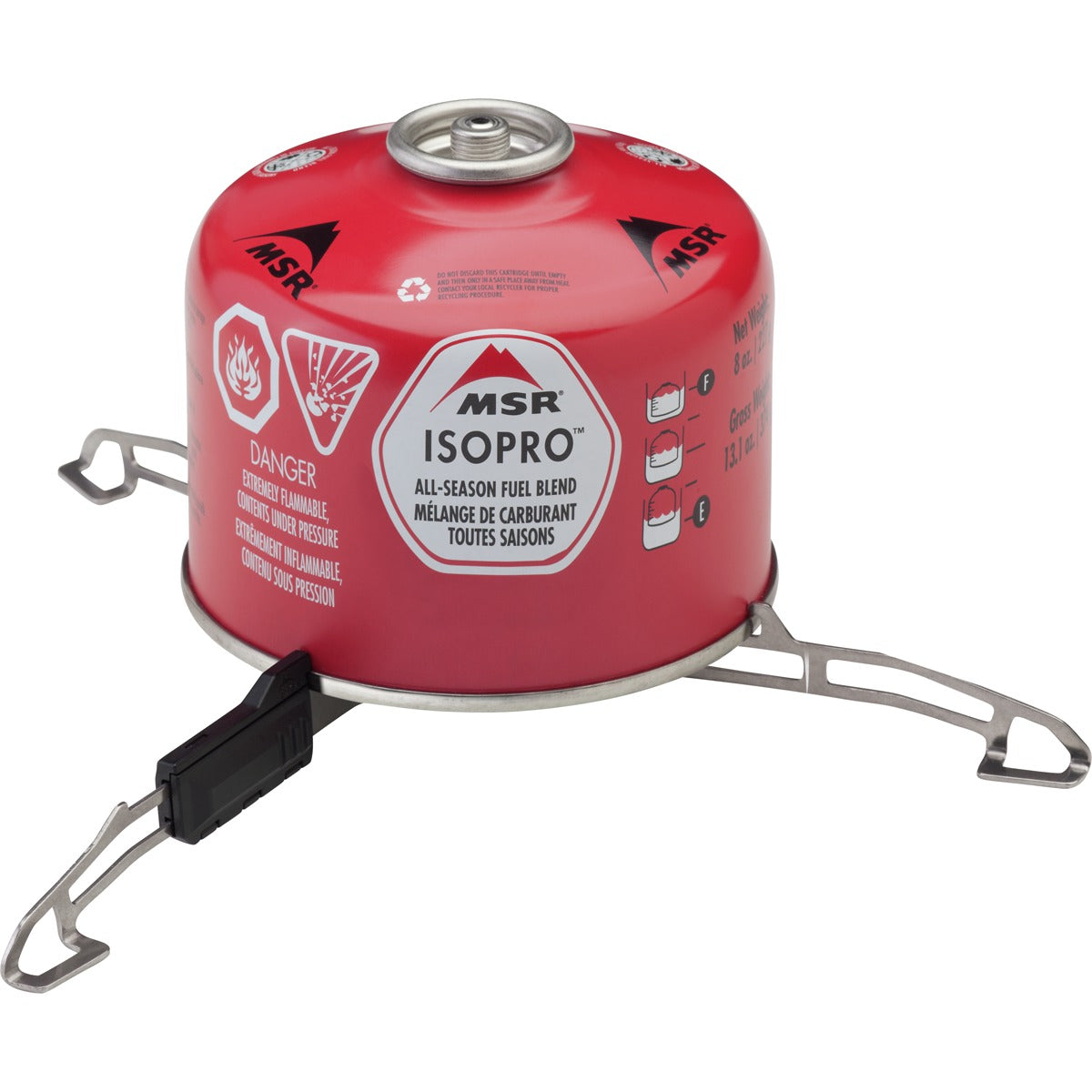 Universal holder til gasdåser fra ø 9 cm til ø 11 cm