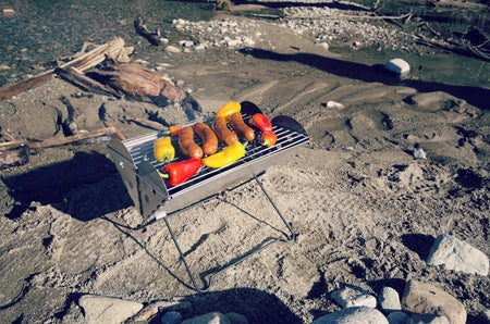 Mini Flatpack Grill & Bålsted - UCO i brug