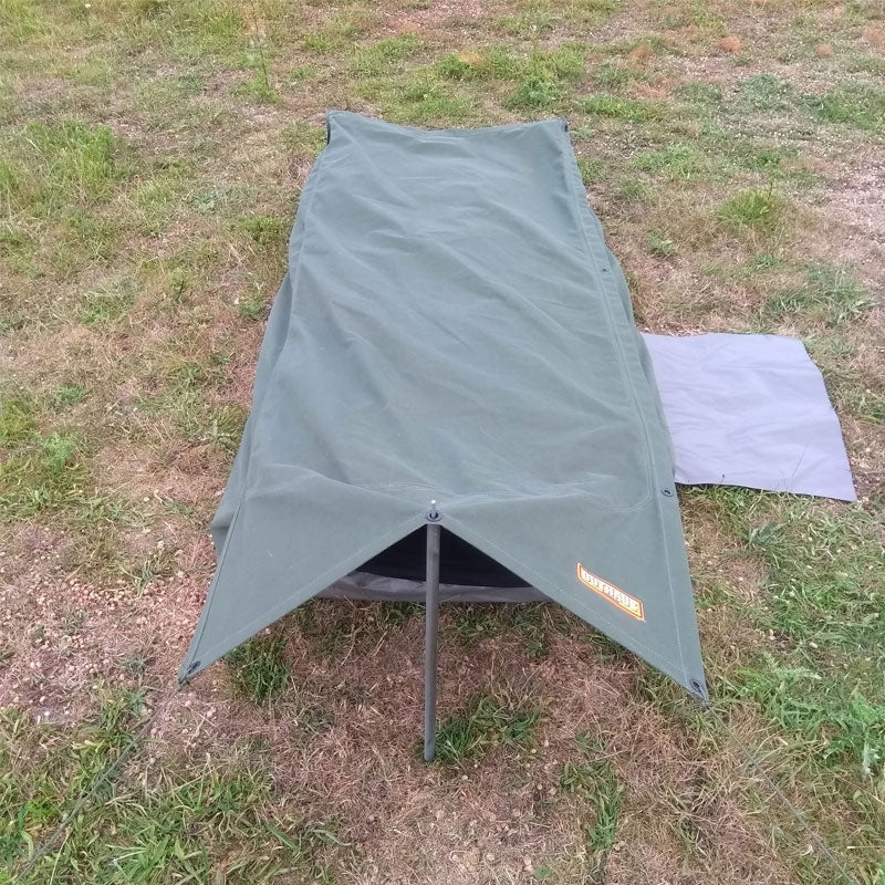 Outhaus Hobart Canvas Swag 900 Bedroll - Enkeltmandstelt