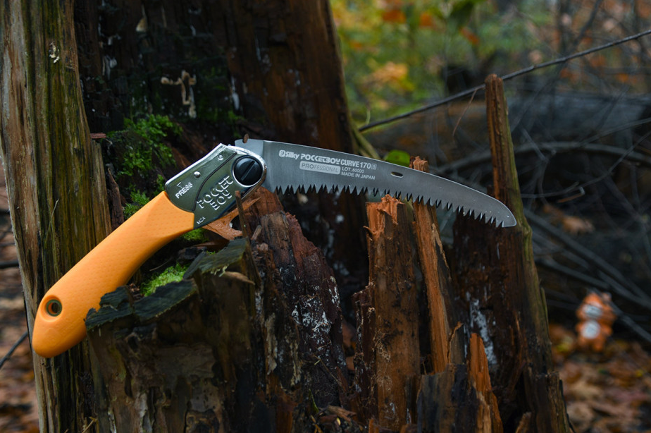 Pocketboy Curve 170-8 - Silky foldesav i skoven