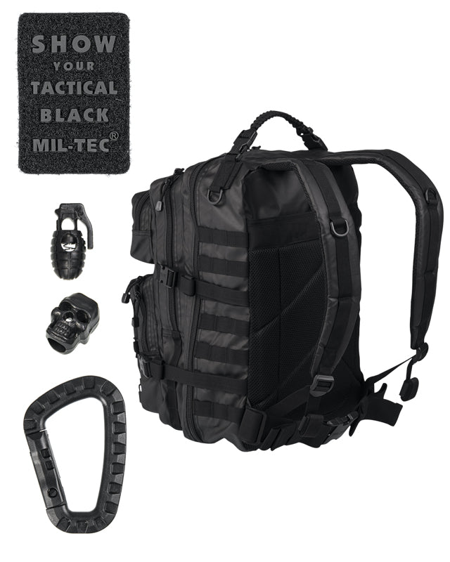 Rygsæk Tactical US  Assault Sort - Large - 36 liter - Molle system