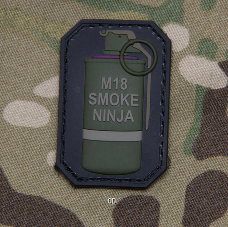 Smoke Ninja Patch i PVC - Mil-Spec Monkey