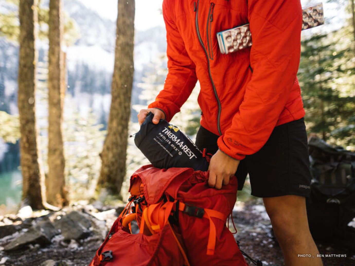 Thermarest - Prolite Apex med på tur