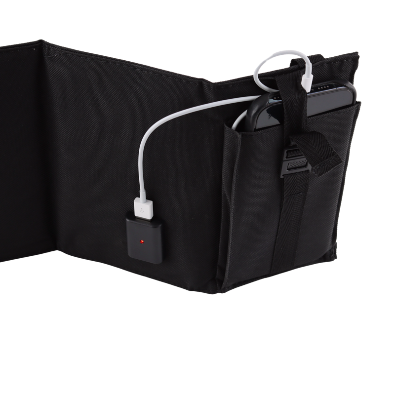 Solcelle Oplader 10W Sort