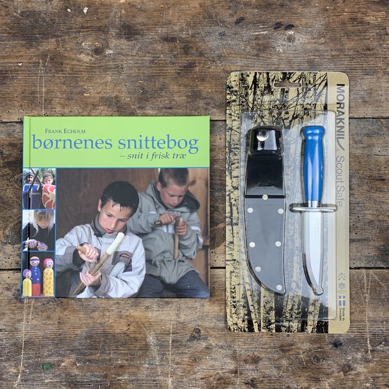 Schnittset für Kinder - mit Messer und Buch