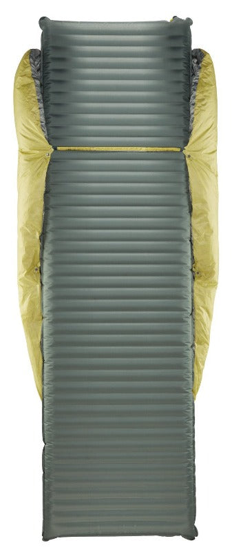Therm-a-rest Corus 32F/0C Quilt med strop omkring liggeunderlag