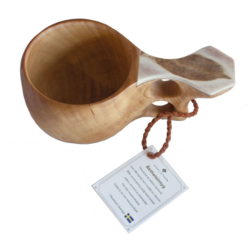 Trækop/ Kuksa Med Rensdyrhorn - Stabilotherm