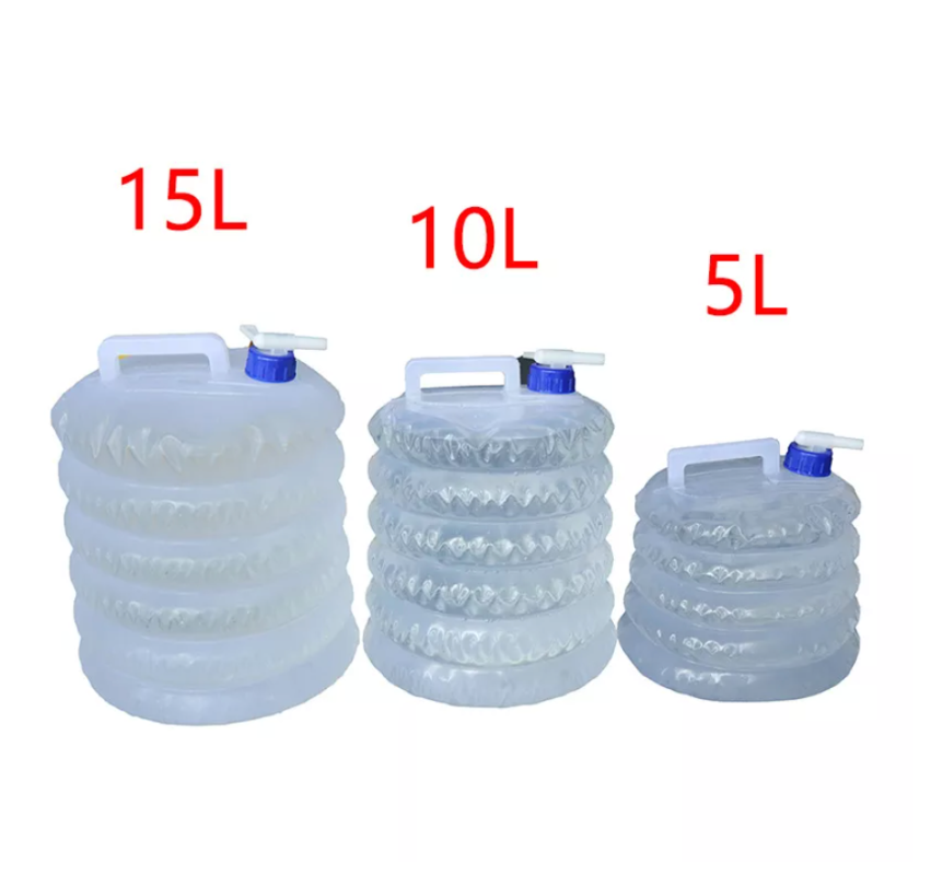 Vanddunk Foldbar Med Hane 15 L - 10L - 5L
