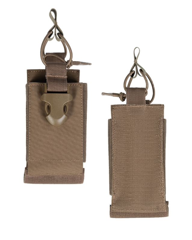 Walkie talkie taske coyote - Mil-Tec