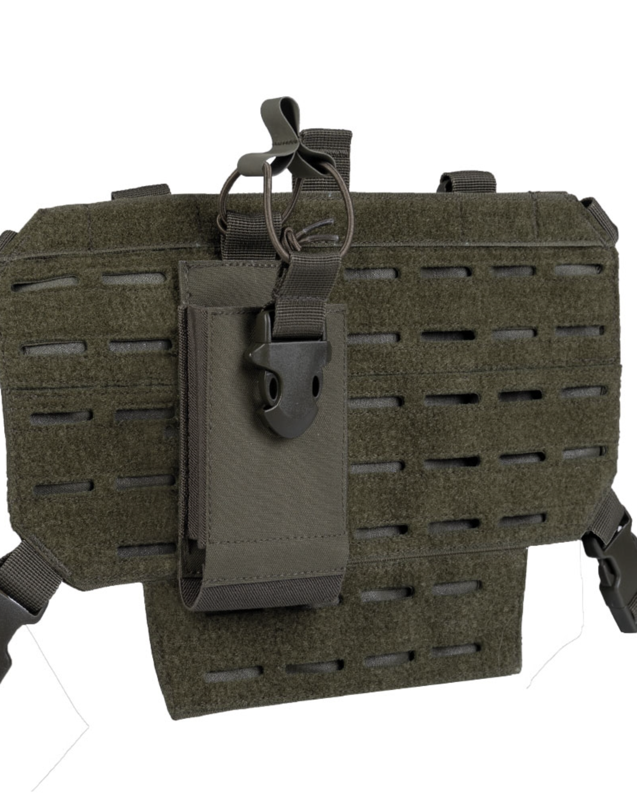 Walkie talkie taske olive - Mil-Tec
