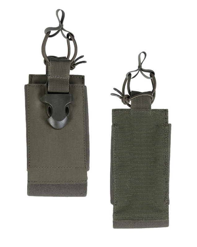 Walkie talkie taske olive - Mil-Tec