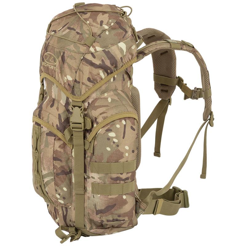 Highlander Outdoor Rygsæk - 25 liter - Forces Multicam højre side