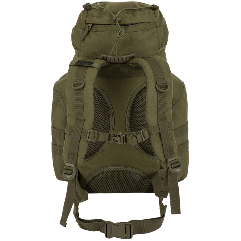 Highlander Outdoor Rygsæk - Forces 25 Liter Olive front stropper