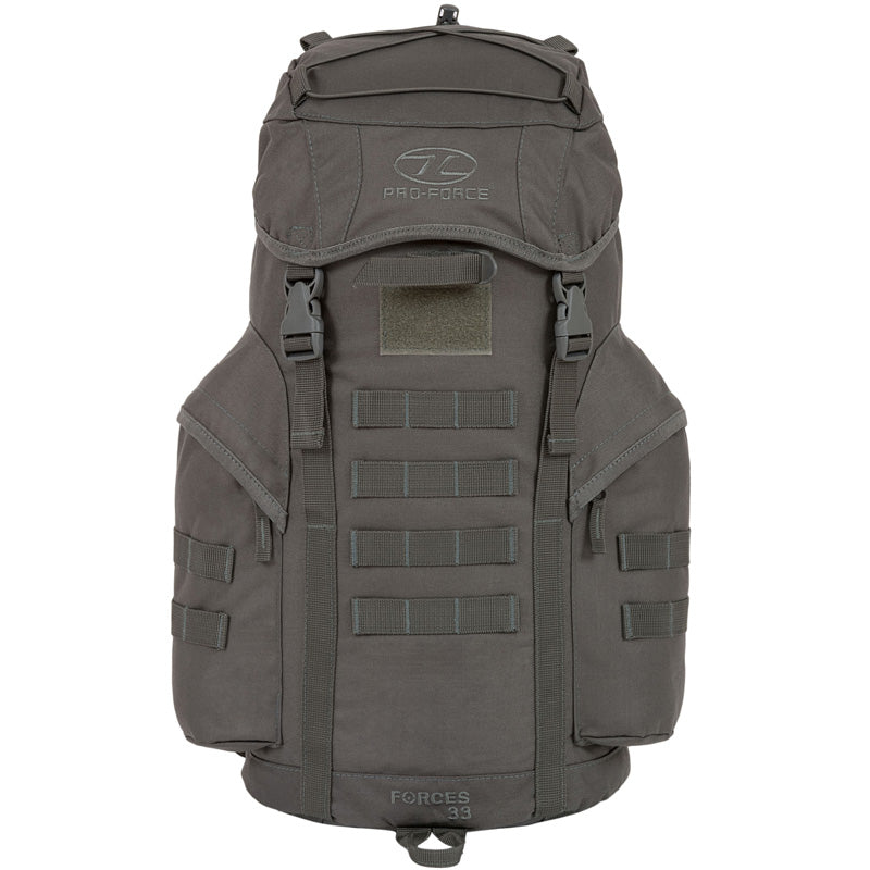 Highlander Outdoor Rygsæk - Forces 33 Liter Grey front