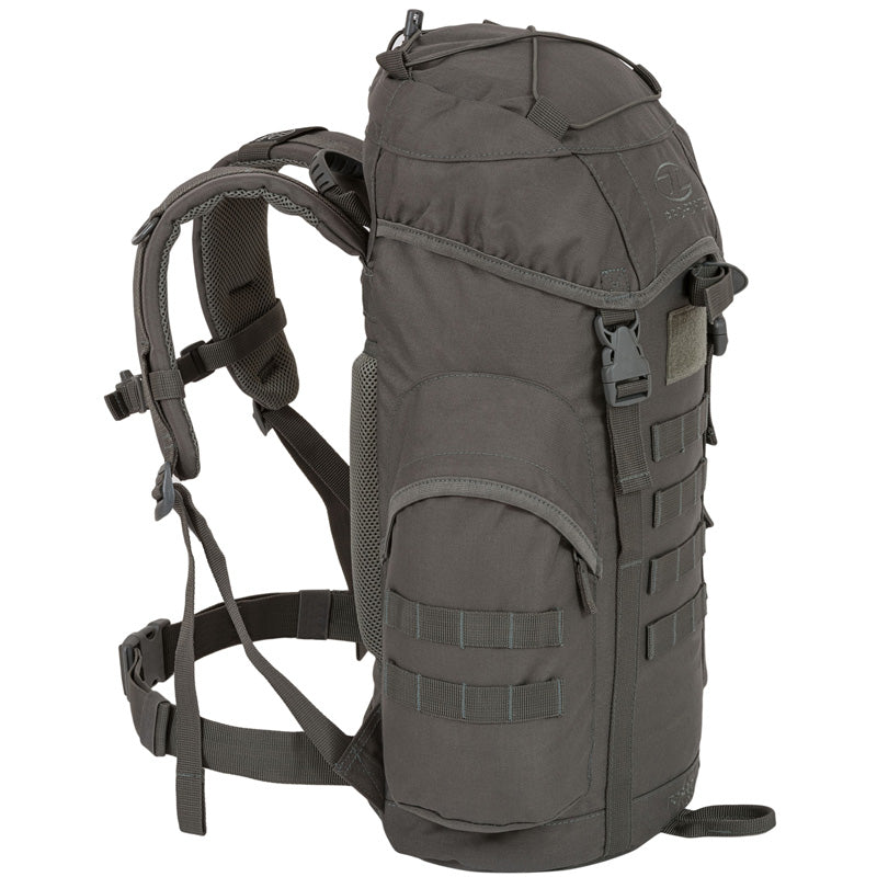 Highlander Outdoor Rygsæk - Forces 33 Liter Grey venstre side