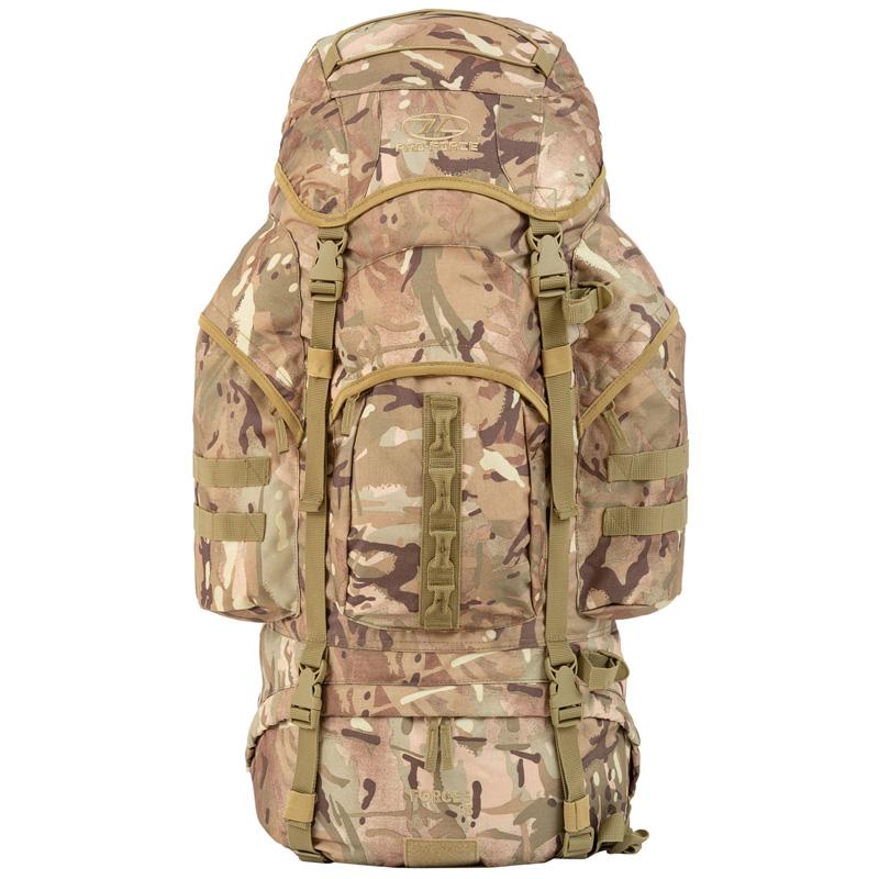 Highlander Outdoor Vandrerygsæk Multicam - 66 liter - Forces