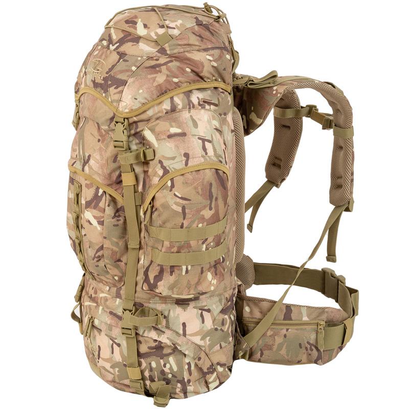 Highlander Outdoor Vandrerygsæk Multicam - 66 liter - Forces