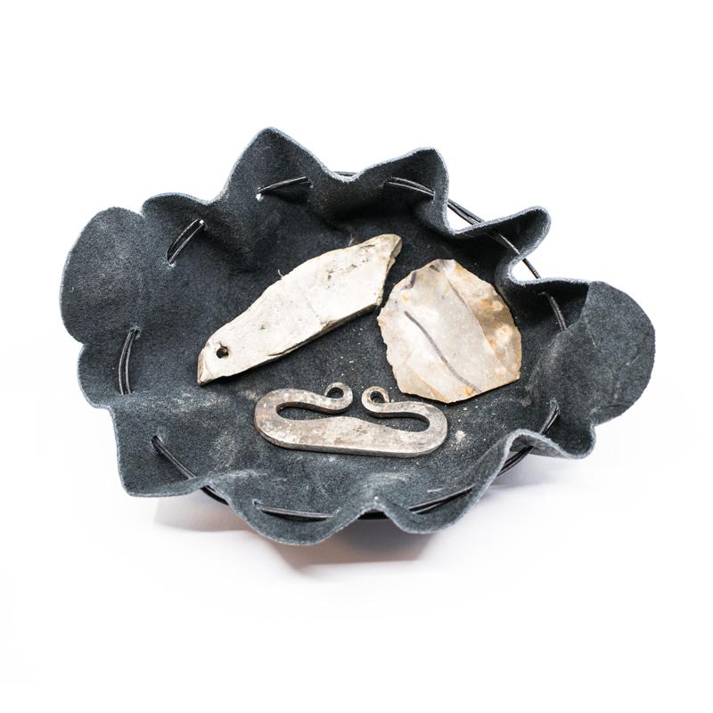 Ildstål med flint og tøndersvamp